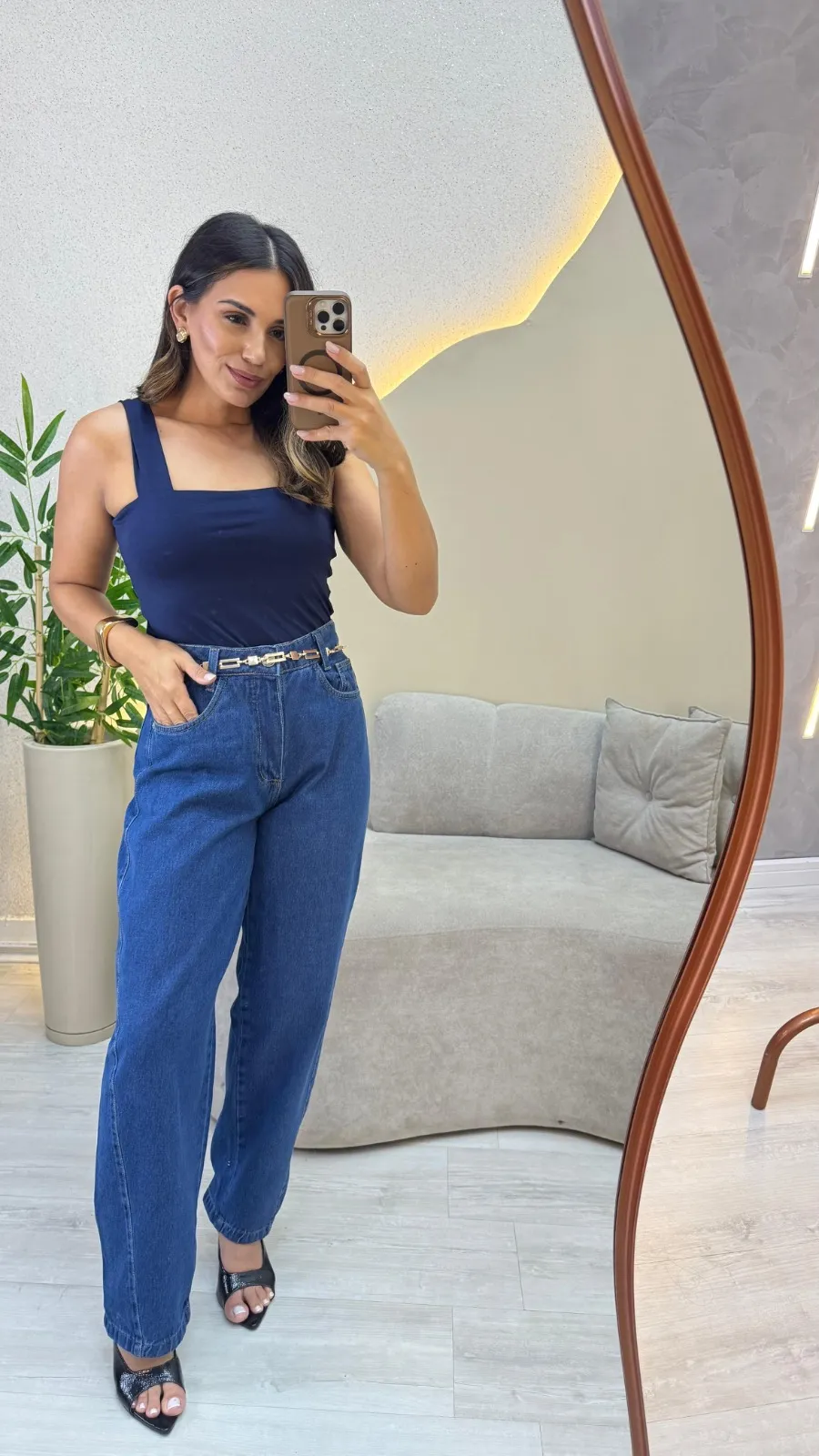 Imagem secundária de Blusa decote quadrado