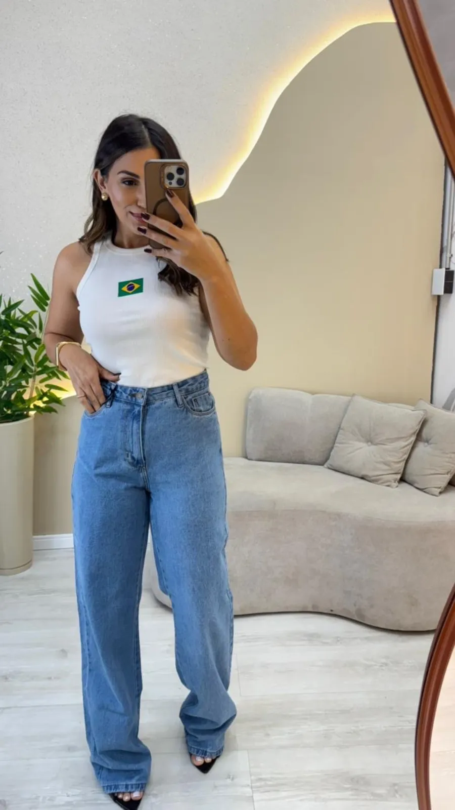 Imagem secundária de Blusa Ribana Brasil 