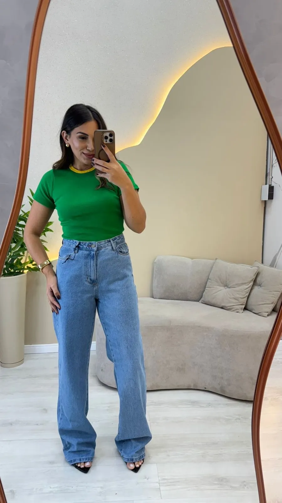 Imagem principal de Blusa manga curta brasil