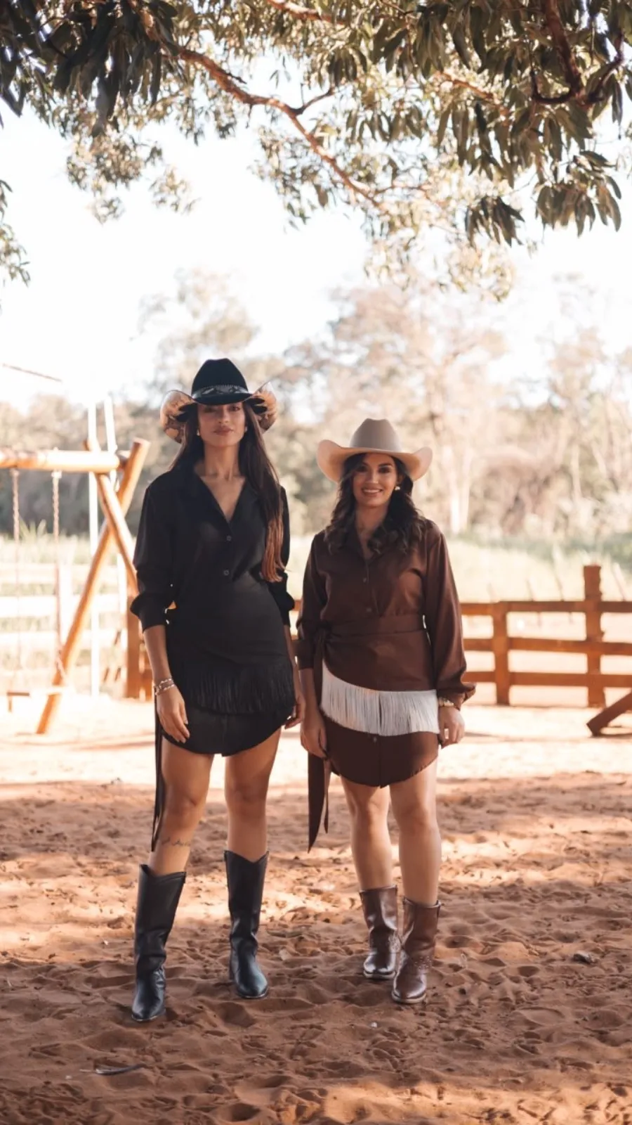 Imagem principal de Vestido+lenço com franjas