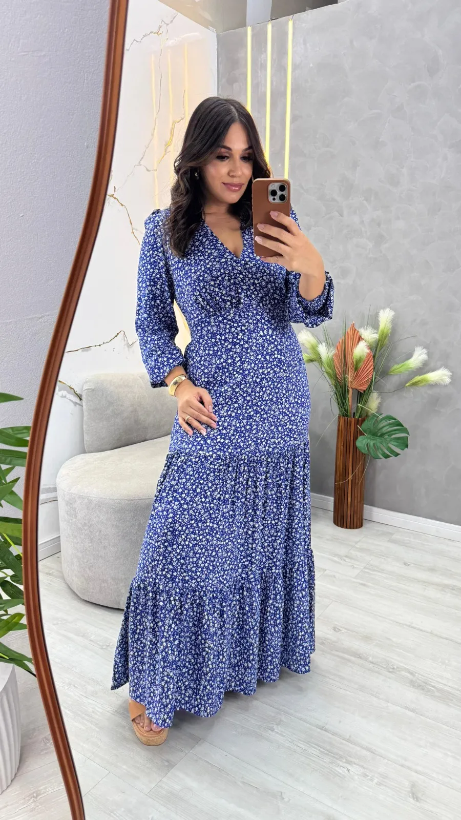 Imagem principal de Vestido Longo Estampadado
