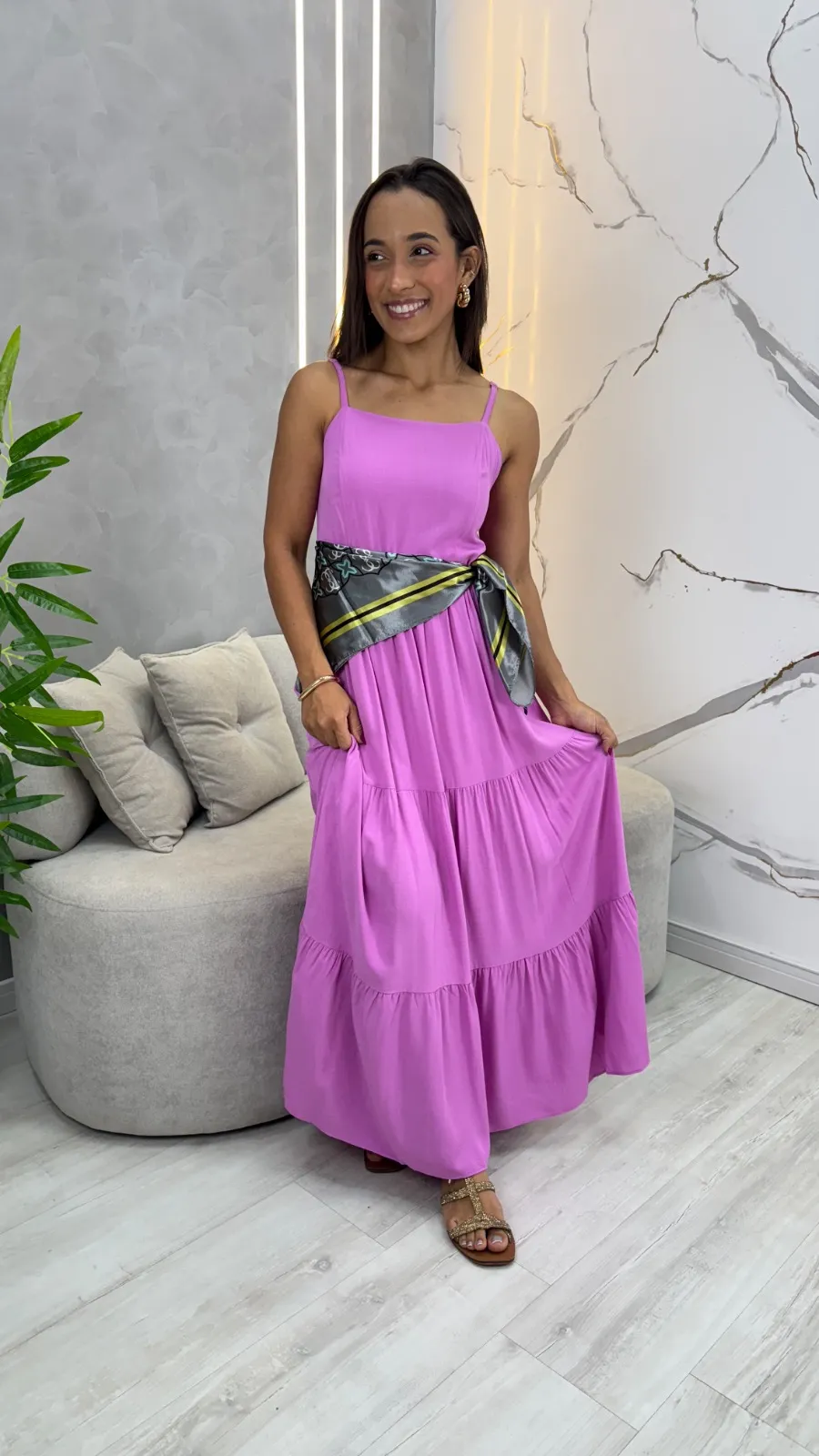 Imagem Hover do Produto vestido longo Mariana 